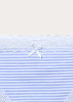 Slip in jersey di cotone stretch ragazza