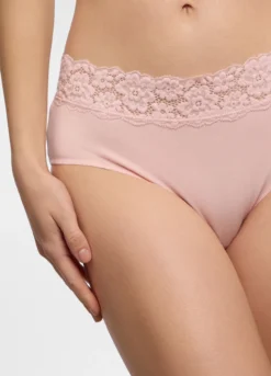 Slip a vita alta in jersey stretch donna