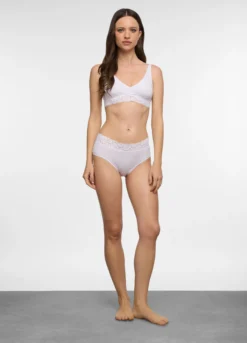 Slip a vita alta in jersey stretch donna
