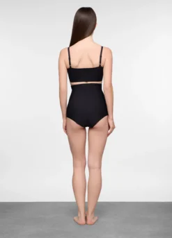 Slip a vita alta in microfibra donna