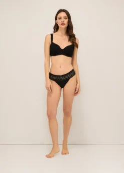 Slip con passamaneria in pizzo