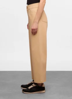 5 Tasche fit Culotte in cotone trattato donna
