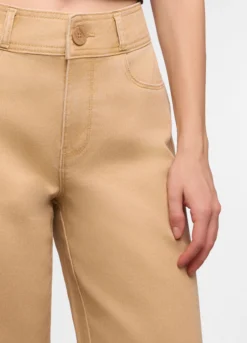 5 Tasche fit Culotte in cotone trattato donna