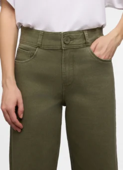5 Tasche fit Culotte in cotone trattato donna