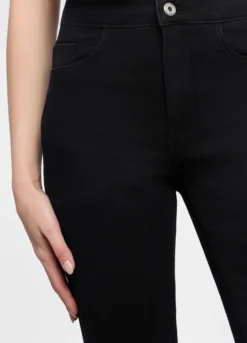5 Tasche fit Flare in cotone stretch donna
