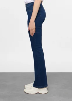 5 Tasche fit Flare in denim stretch donna