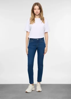 5 Tasche fit Skinny in denim stretch donna