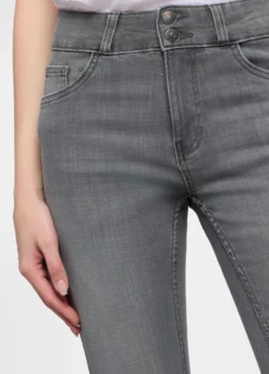 5 Tasche fit Skinny Push Up in denim stretch donna