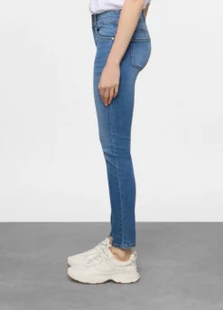 5 Tasche fit Skinny Push Up in denim stretch donna