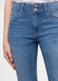 5 Tasche fit Skinny Push Up in denim stretch donna