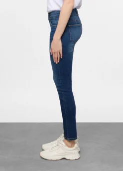 5 Tasche fit Skinny Push Up in denim stretch donna