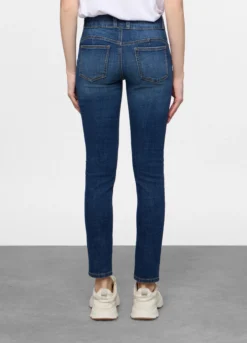 5 Tasche fit Skinny Push Up in denim stretch donna
