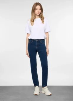 5 Tasche fit Slim in denim stretch donna