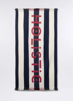 Telo mare in twill di puro cotone donna