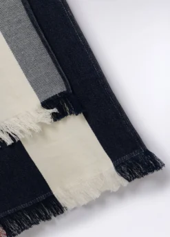 Telo mare in twill di puro cotone donna