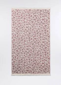 Telo mare in twill di puro cotone donna