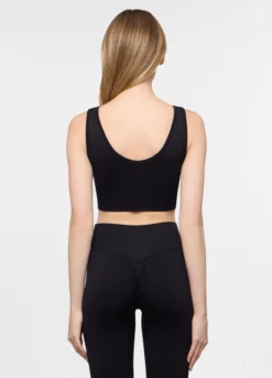 Top con scollo a V stretch Holistic donna