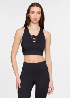 Top fitted in interlock stretch donna