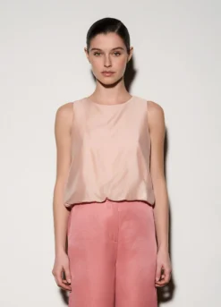 Top girocollo in jersey stretch donna