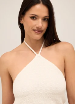 Top misto viscosa donna