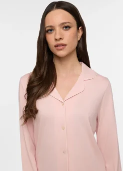 Top pigiama in cotone misto modal donna