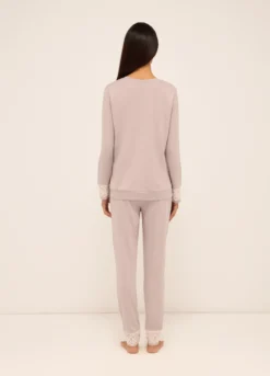 Top pigiama in misto cotone donna