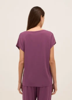 Top pigiama in modal stretch donna