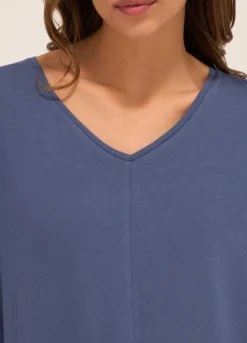 Top pigiama in modal stretch donna