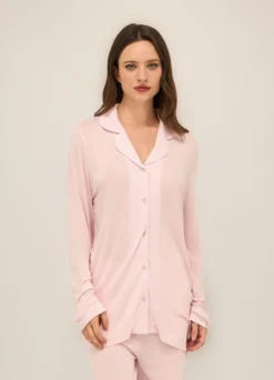 Top pigiama in pura viscosa donna