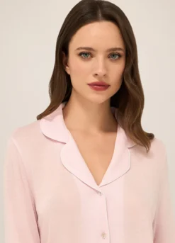 Top pigiama in pura viscosa donna