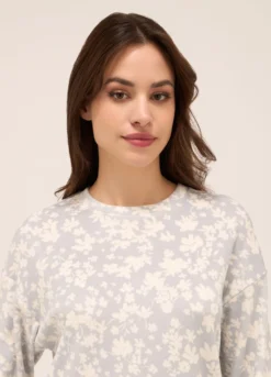 Top pigiama velour donna