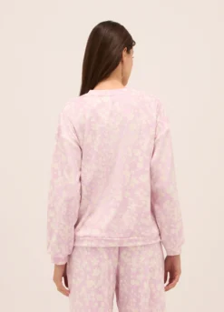 Top pigiama velour donna