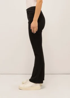 Treggings fit flare in denim stretch donna