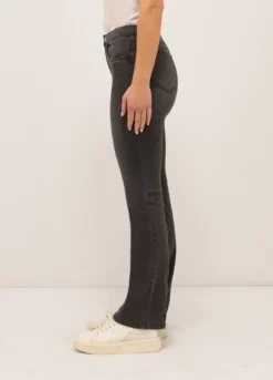 Treggings fit flare in denim stretch donna