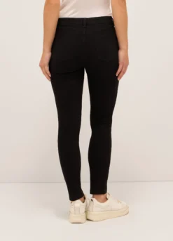 Treggings fit skinny in denim stretch donna