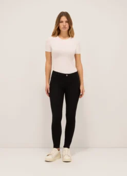 Treggings fit skinny in denim stretch donna