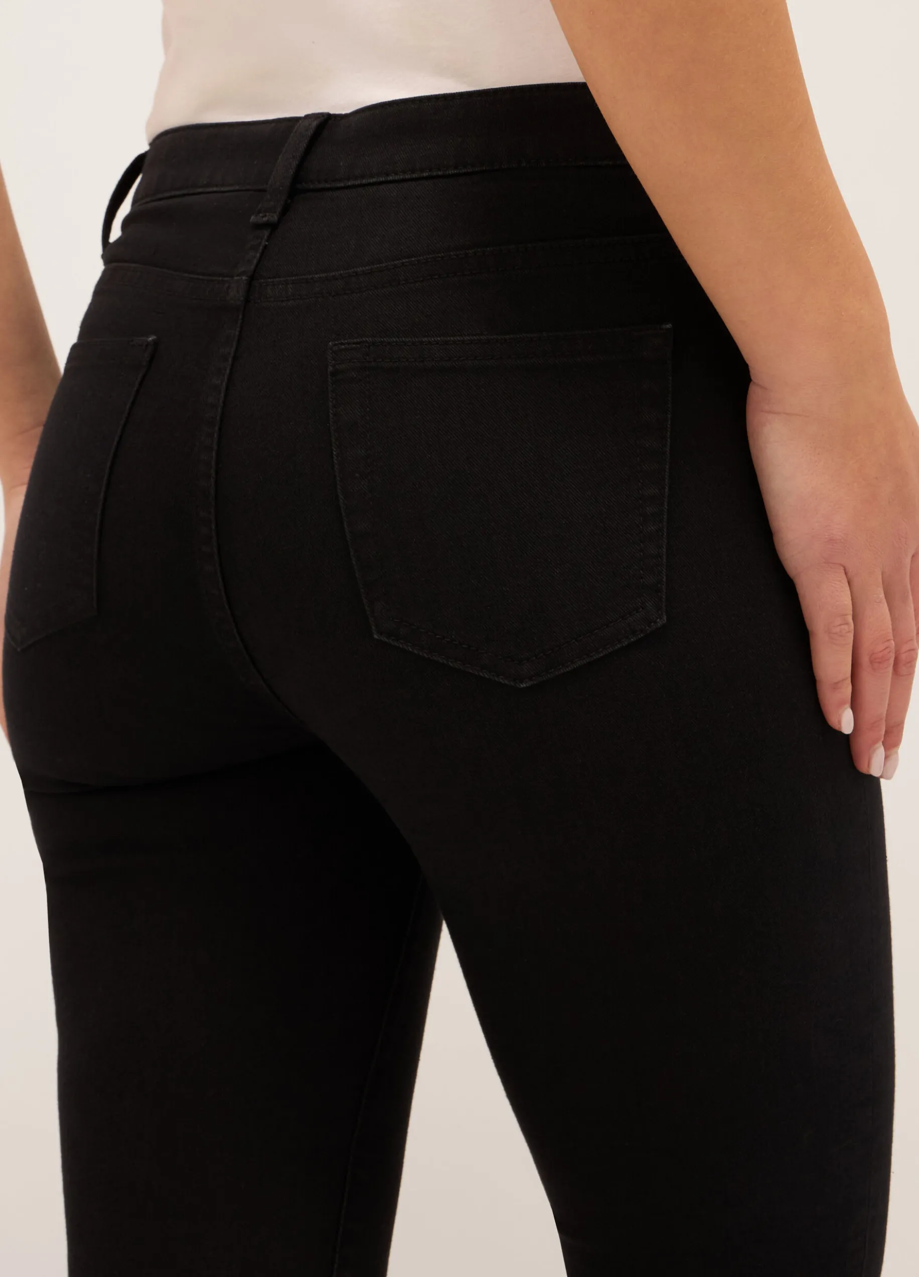 Treggings fit skinny in denim stretch donna