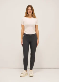 Treggings fit skinny in denim stretch donna
