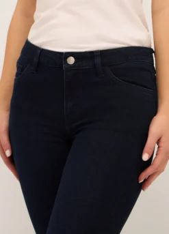Treggings fit skinny in denim stretch donna