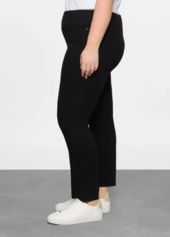 Treggings fit slim in denim stretch donna curvy