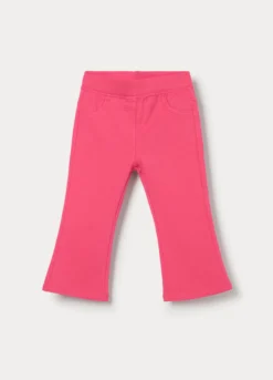 Treggings flare fit in cotone stretch bimba