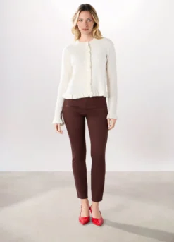 Treggings in cotone stretch donna