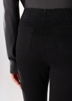 Treggings in denim stretch donna