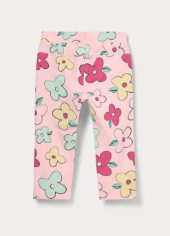 Treggings in french terry di cotone stretch bimba