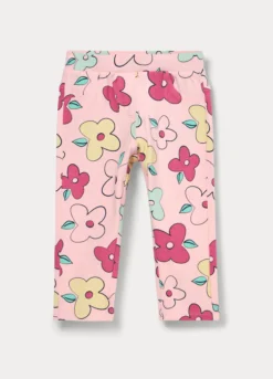 Treggings in french terry di cotone stretch bimba