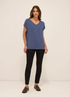 Treggings in misto cotone donna