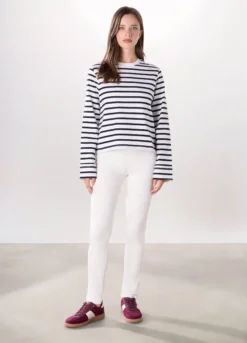 Treggings in misto cotone stretch donna