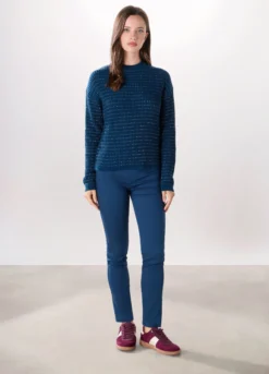 Treggings in misto cotone stretch donna