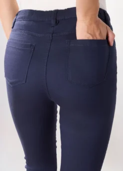 Treggings in misto cotone stretch donna