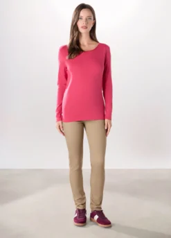 Treggings in misto cotone stretch donna